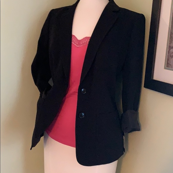 👚NWT Black Tommy Hilfiger Classy Blazer - Picture 4 of 16